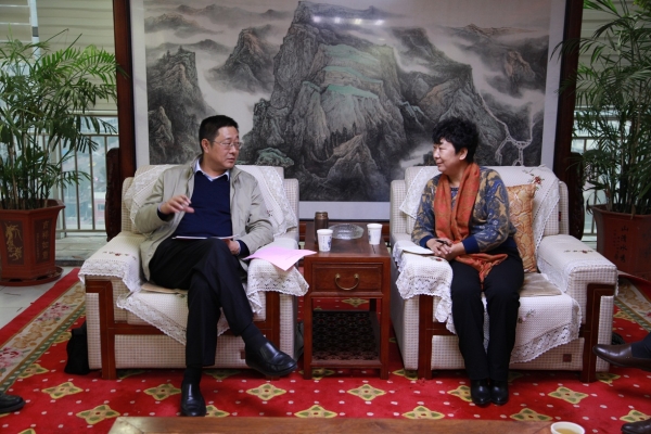 河北省教育厅王廷山副厅长到新葡京官网调研学科建设工作